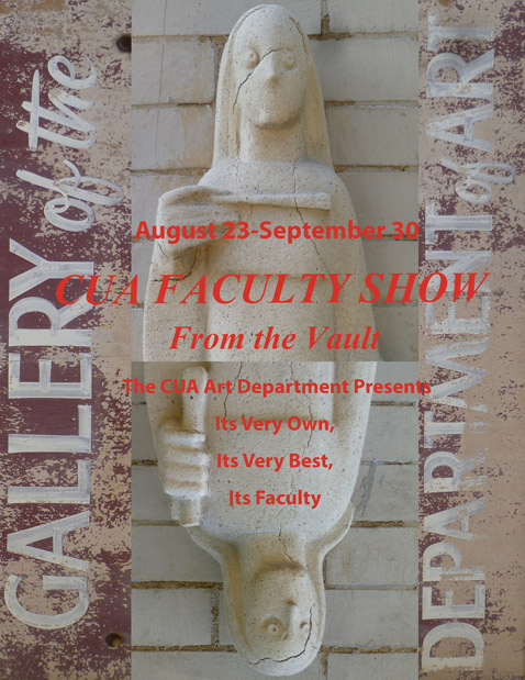Faculty show flyer