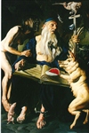 Temptation of Saint Anthony painting
